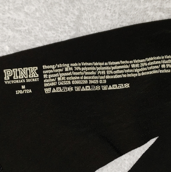 Victoria Secret Pink Thong Panties Bundle, Medium - Picture 4 of 13